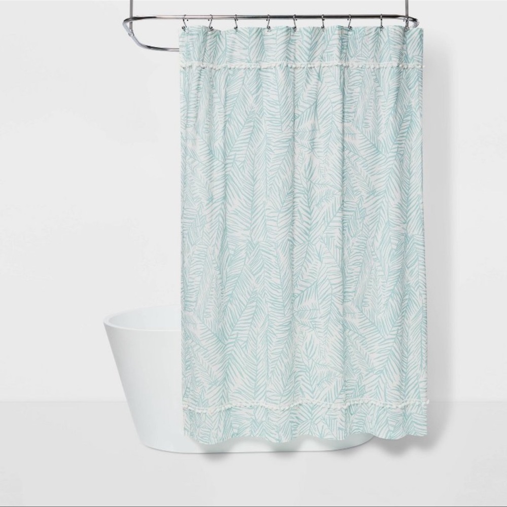 Opal house shower curtain